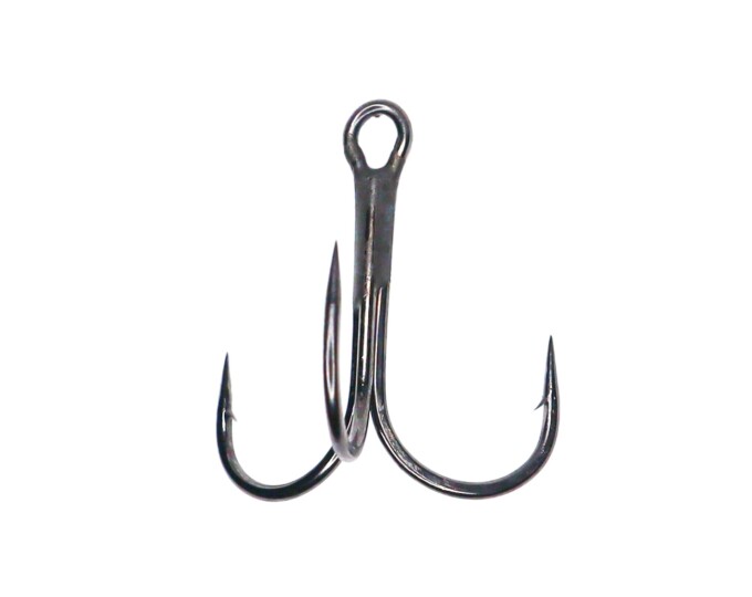 Крючок «Сезон Рыбалки» TREBLE HOOK (с круглым поддевом) №14 (12шт.) - изображение 1 