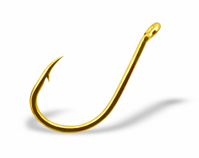 Крючки Gurza Chinu Ring Gold №10 (10шт.) - изображение 1 
