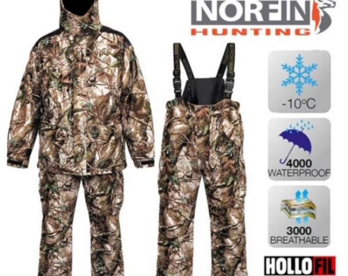 Костюм зимний NORFIN HUNTING GAME PASSION GREEN 04 р.XL - изображение 1 