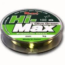 Леска Momoi Hi-Max Olive Green 0,25мм 100м (6,5кг)