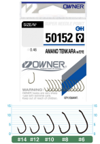 Крючок Owner (50152) «Amano Tenkara» w/EYE №06 (12шт.)