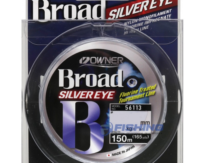 Леска Owner Broad Silver Eye 150м 0,16мм - изображение 1 