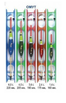 Набор юного рыболова с попл. бамбук «Омут» 175мм, 2,4гр. (10)