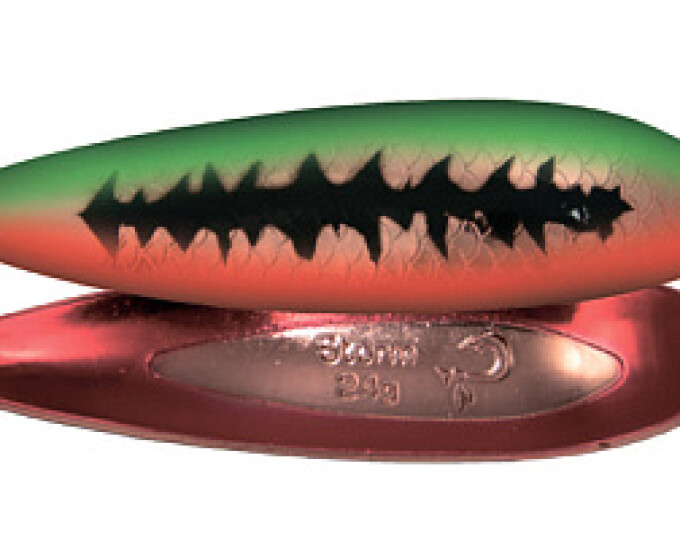 Блесна колеблющаяся LureMax Storm (81мм, 32гр.) цвет 52 - изображение 1 