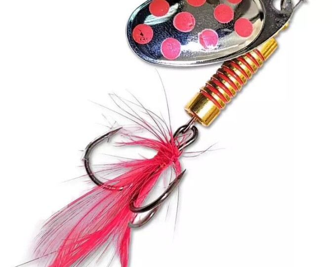 Блесна вращающаяся Lucky John SPIN X ROUND 03 (вес 8гр.) цвет SR - изображение 1 