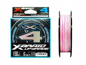 Плетёный шнур YGK X-Braid Upgrade X4 0,094мм 150м (#0.3/6lb)