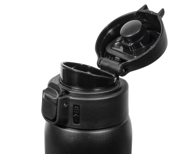 Термокружка Relaxika 701 (0,48л) черная - изображение 9