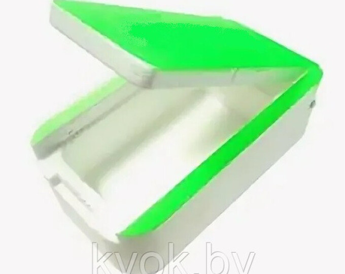 Мотыльница Manko (80*45*30) ЭЛИТ МАЛАЯ ЗЕЛЁНАЯ - изображение 1 