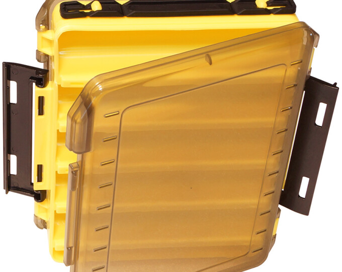 Коробка Kosadaka TB-S31C для воблеров, двусторонняя (200х175х50мм) Yellow - изображение 2