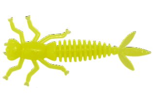 Силиконовая приманка LureMax «Karakatitsa» 2″ (5см) (8шт.) цвет 004 Caramel Oil