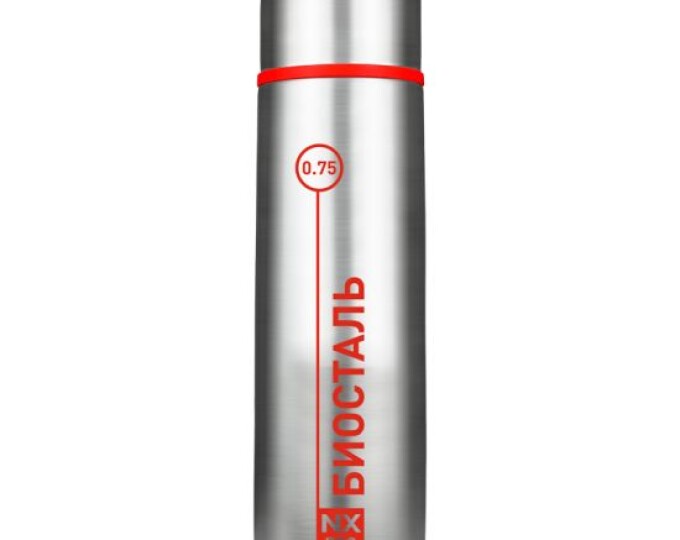 Термос TM «BIOSTAL» (узкое горло/пробка без кнопки/облегченный) 750мл - изображение 2