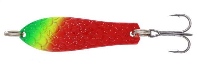 Блесна Kuusamo Professor 4 50/8 «Stream Runner» цвет GL/GR/FYe/R-C, UV