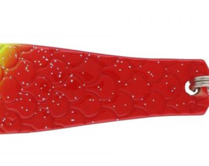 Блесна Kuusamo Professor 4 50/8 «Stream Runner» цвет GL/GR/FYe/R-C, UV - изображение 1 