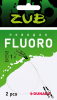 Поводки ZUB Fluorocarbon 0,720  (35кг/25см) (упак. 2 шт.) - изображение 1 