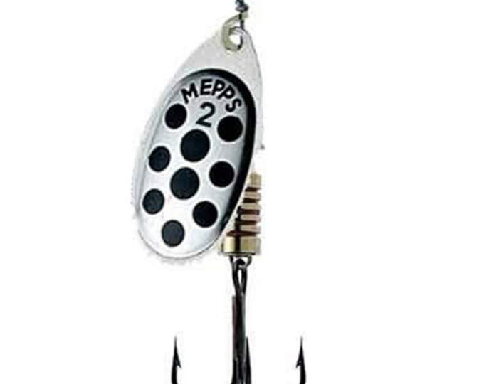 Блесна Mepps AGLIA PTS 2 Silver/Black - изображение 1 