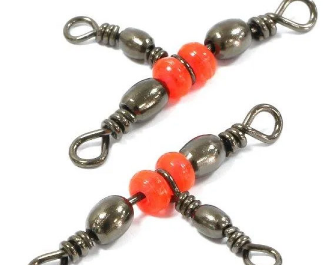 Вертлюг Siweida тройной (тест 10кг, черный) №14х16 (10шт.) (7129146) - изображение 1 