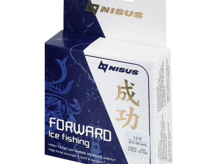 Леска FORWARD ICE FISHING 0,309мм 50м (Nylon Transparent) - изображение 1 