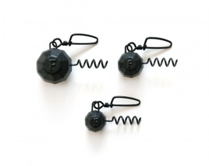 Груз Fanatik Штопор гранёный с застёжкой, цвет 001 / 14гр. (5шт.) - изображение 1 