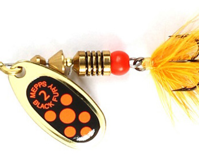 Блесна Mepps BLACK FURY 2 Gold/Orange - изображение 1 