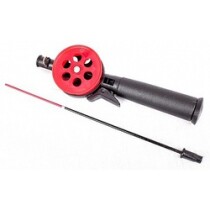 Удочка зимняя Тверская (пластмассовая ручка, красная катушка)