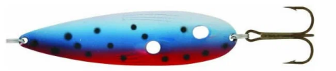Блесна Kuusamo Tundra 95/24 цвет BL/R/BLU/W-C - изображение 1 