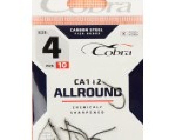 Крючки Cobra Allround AJI (CA112) №04 (10шт.) - изображение 1 
