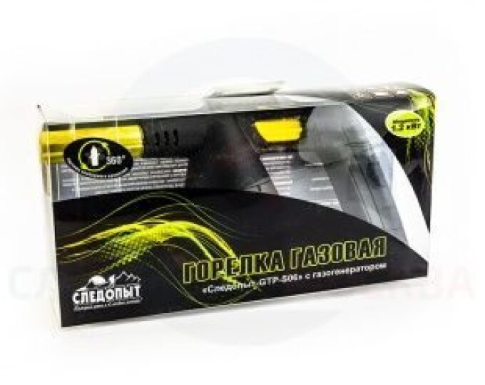 Горелка портативная СЛЕДОПЫТ GTP-S06 (пьезо, резьб.) - изображение 1