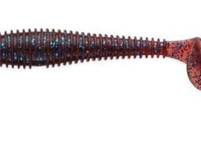 Приманка силиконовая Keitech Swing Impact FAT 3.8″ EA#03 Grape - изображение 1