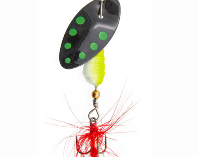 Блесна вращающаяся Lucky John EXCENTRIC IN-LINE (вес 4,0гр.) цвет 001 - изображение 1 