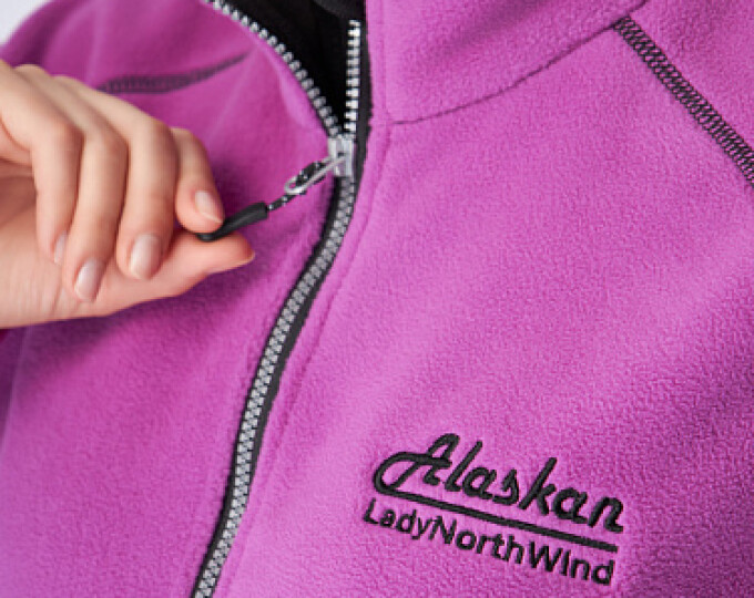 Куртка флисовая Alaskan Lady NorthWind Фуксия р.M - изображение 8