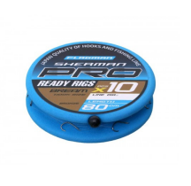 Готовый поводок Flagman «Sherman Pro Bream Ready Rigs» №14 (0,105мм, 80см) (10шт.)
