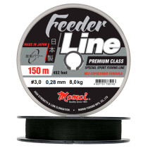 Леска Momoi Feeder Line Sport 0,26мм 250м (7,0кг) (черная)