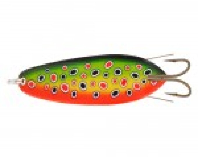 Блесна Kuusamo Rasanen 70/10 (незацепляйка) цвет BL/R/FYe/O-C, UV - изображение 1 