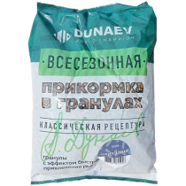 Прикормка всесезонная DUNAEV (гранулы) 0,75кг Универсальая
