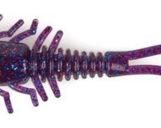 Виброхвост Lucky John Pro Series «TIOGA HOG» 2.5in (06.35) цвет S63 (9шт.) - изображение 1