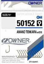 Крючок Owner (50152) «Amano Tenkara» w/EYE №12 (13шт.)