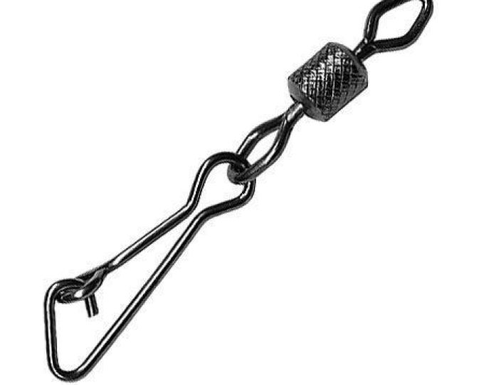 Вертлюг Kosadaka роликовый с застежкой «Hooked Snap» №07 (9шт.) (3020) - изображение 1 