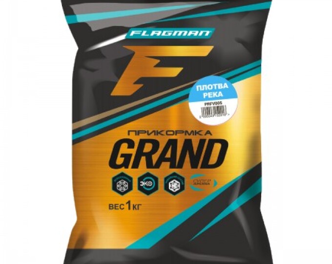 Прикормка Flagman GRAND — Плотва Река (1кг) - изображение 1 