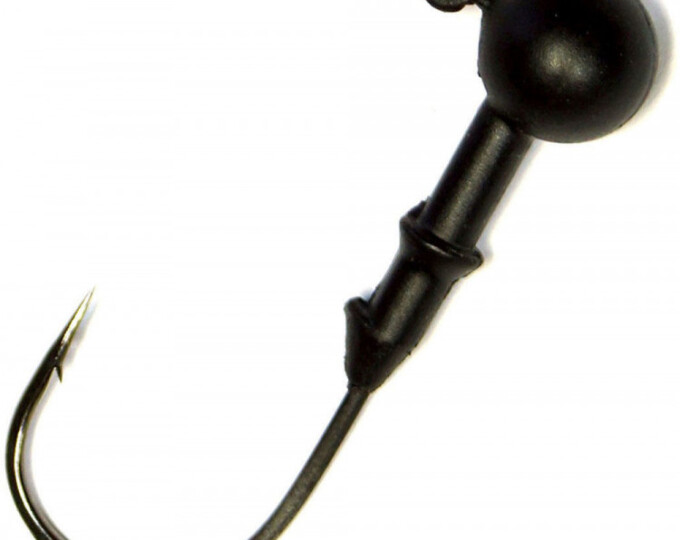 Джиг-головка Kosadaka 5,3гр. (крючок 2/0) (вольфрам, матово-черный) - изображение 1 