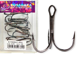 Крючок Kosadaka R-Treble (3981) №02 (L-27мм, W-21мм) (50)