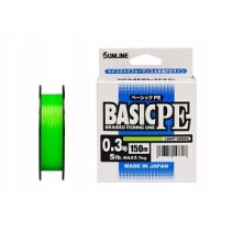 Плетеный шнур Sunline BASIC PEx4 Light Green 150m #0.3/5lb (0.094mm)