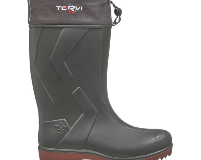 Сапоги из ЭВА Torvi -40°С с шипами (ПУ подошва, меховой вкладыш, цвет олива) р.45 - изображение 1 