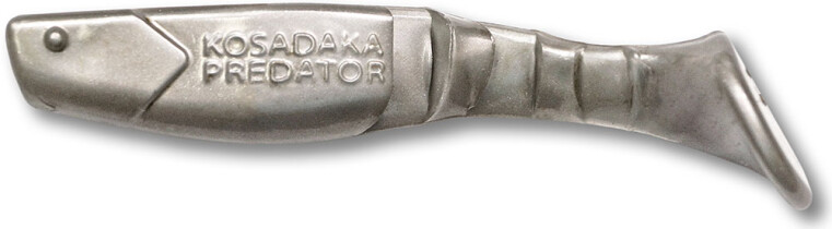 Мягкая приманка ПЛАВАЮЩАЯ Kosadaka PREDATOR 75мм, цв. PL (4шт.)