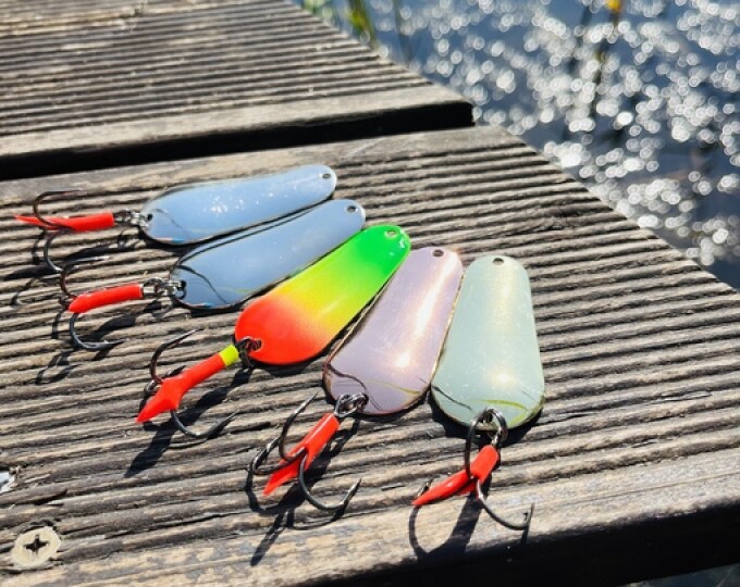 Блесна «Шторлик» 11гр. (серебро) - изображение 1 