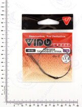 Поводок (титановая струна) VD-TIS (17,5см, ф0,45мм, 18кг) (2шт.)