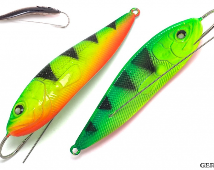 Незацепляйка German «Wiggle Clown» (95мм/25гр.) цвет 161 - изображение 1 