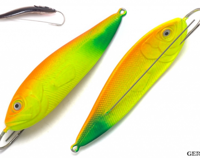 Незацепляйка German «Wiggle Clown» (75мм/15гр.) цвет 374 - изображение 1