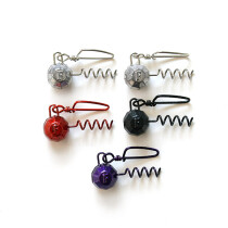 Груз Fanatik Штопор граненый с застежкой, цвет mix / 10гр. (5шт.)