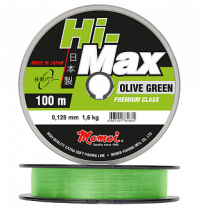 Леска Momoi Hi-Max Olive Green 0,35мм 100м (13кг)