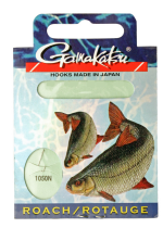 Крючок Gamakatsu с поводком Hook BKS-1050N Roach (70см, 0,14)